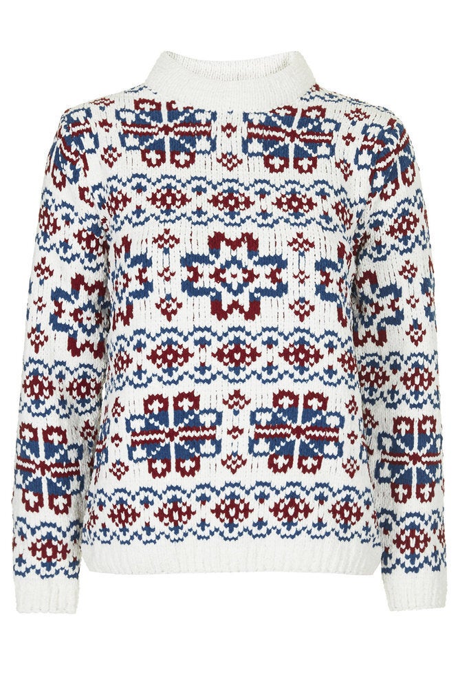 Topshop reindeer outlet jumper