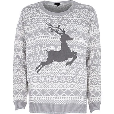 Topshop on sale deer jumper