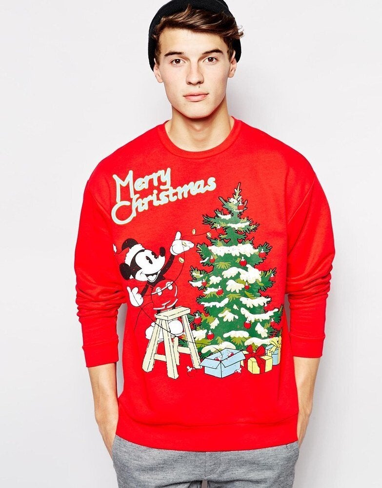 Mens christmas jumper outlet river island