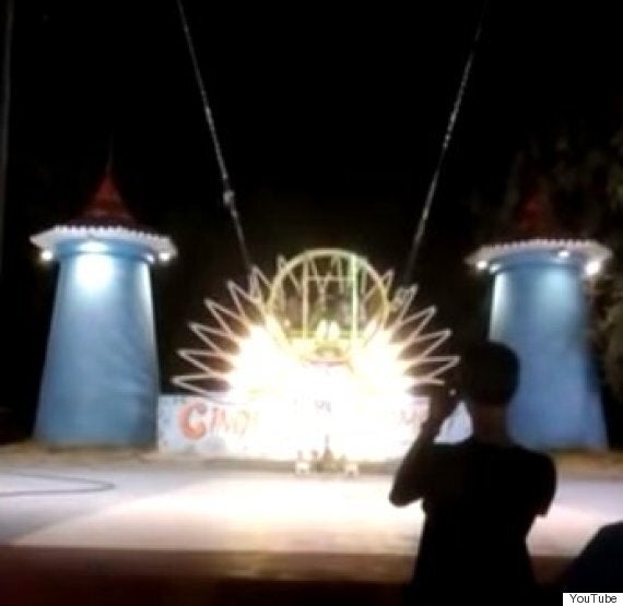 Luna Park Slingshot Ride Snaps In Terifying Fairground Accident