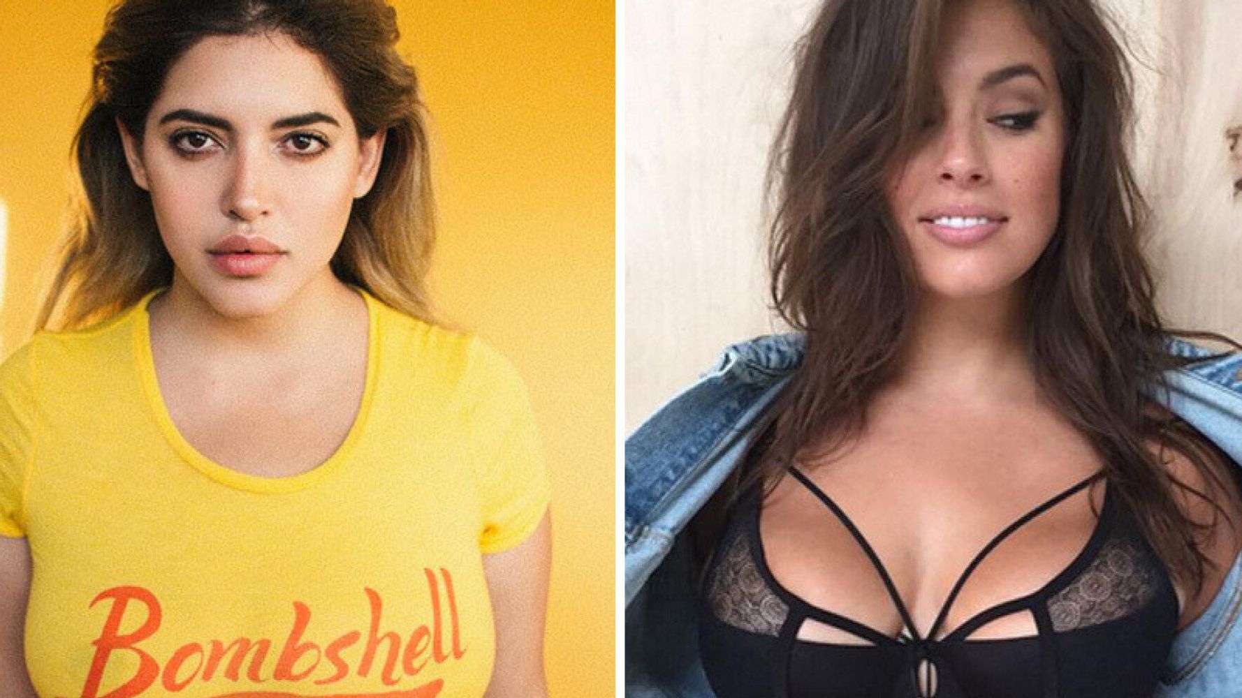 Models Denise Bidot And Ashley Graham Reveal The Secret To Their Success |  HuffPost UK Style
