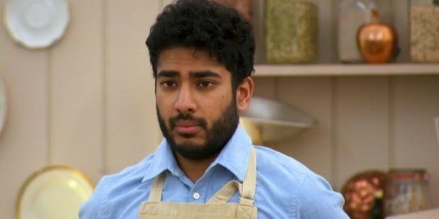 Tamal, a contestant on The Great British Bake Off 2015