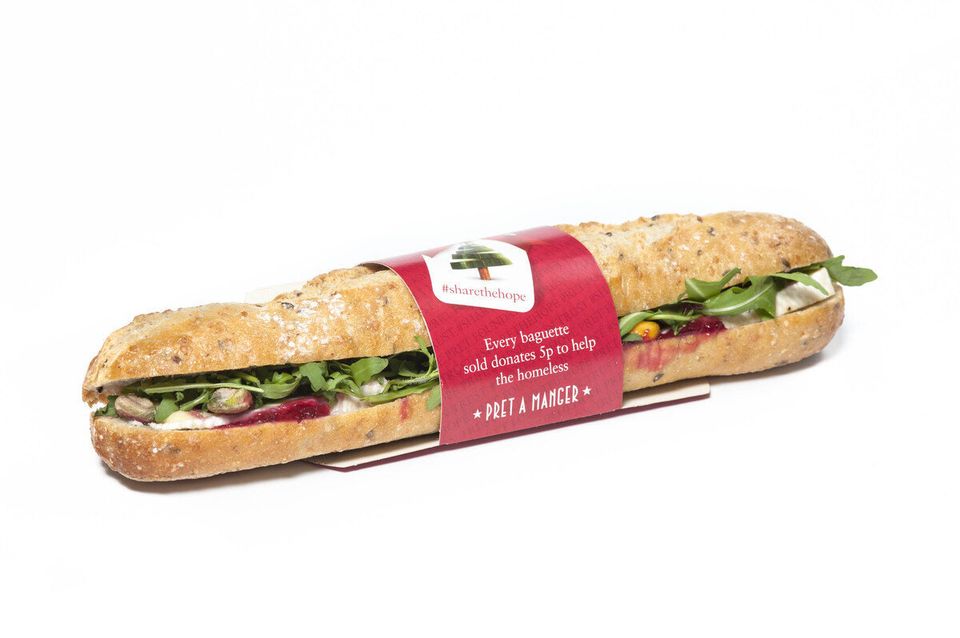 Pret A Manger: Brie And Cranberry