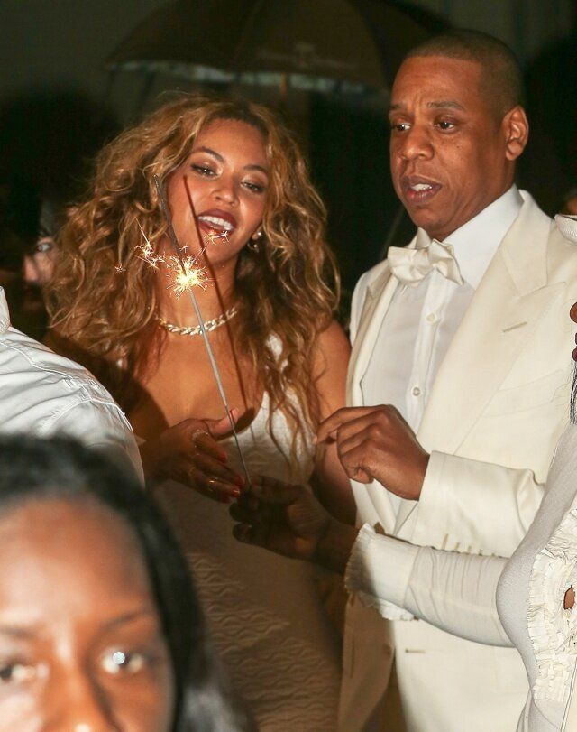 Picture Shows: Beyonce Knowles, Jay-Z, Shawn Carter November 16, 2014 Beyonce and husband Jay-Z attend her sister Solange Knowles' wedding to Alan Ferguson in New Orleans, Louisiana. Non-Exclusive UK RIGHTS ONLY Pictures by : FameFlynet UK Â© 2014 Tel : +44 (0)20 3551 5049 Email : info@fameflynet.uk.com