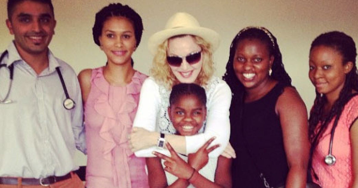 Madonna Returns To Malawi Orphanage With Children David And Mercy To