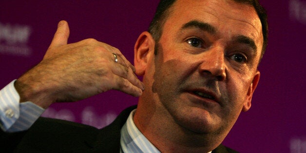 SHEFFIELD, UNITED KINGDOM - MAY 27: Jon Cruddas addresses a Labour party hustings meeting as one of the six candidates for the position of deputy leader of the party at Sheffield United Football Club on May 27, 2007 in Sheffield, England. Mr Brown yesterday admitted that the government had made mistakes in the handling of Iraq. (Photo by Christopher Furlong/Getty Images)