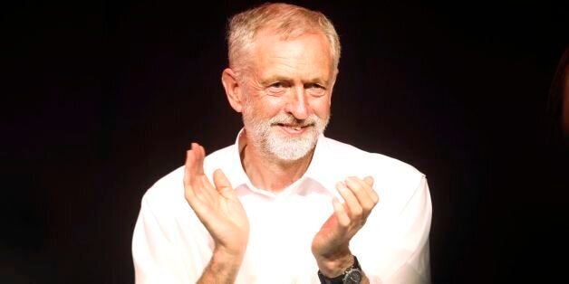 Labour leadership contender Jeremy Corbyn during a campaign rally at the Edinburgh International Conference Centre in Edinburgh.