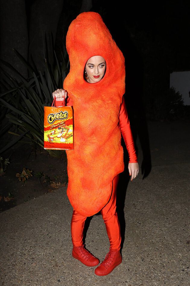 Katy Perry's Flamin' Hot Cheeto Halloween Costume Is Insane | HuffPost UK