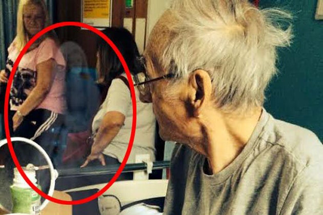 Guardian Angel 'Ghost' Photographed At Dying Grandfather's Bedside