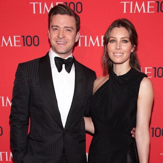 NEW YORK, NY - APRIL 23: Justin Timberlake (L) and Jessica Biel attend the 2013 Time 100 Gala at Frederick P. Rose Hall, Jazz at Lincoln Center on April 23, 2013 in New York City. (Photo by D Dipasupil/FilmMagic)