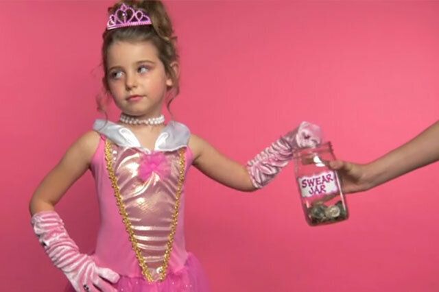 Little Girls Dressed As Princesses Swear Like Sailors For Sexism