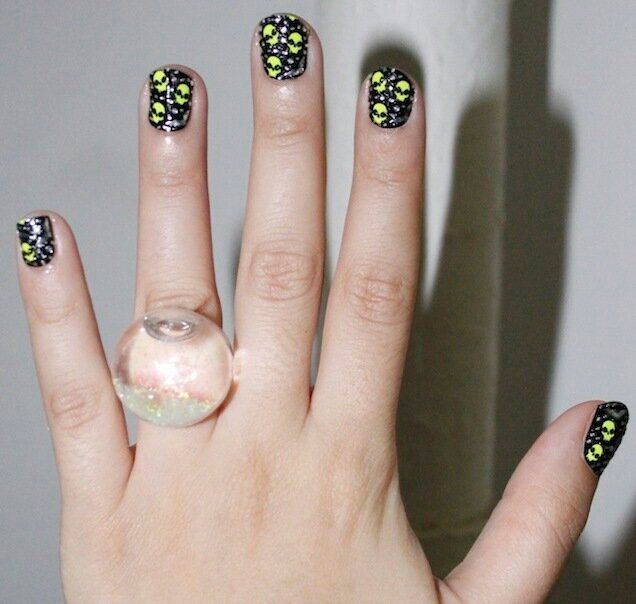 Glow-in-the-Dark Nail Stickers
