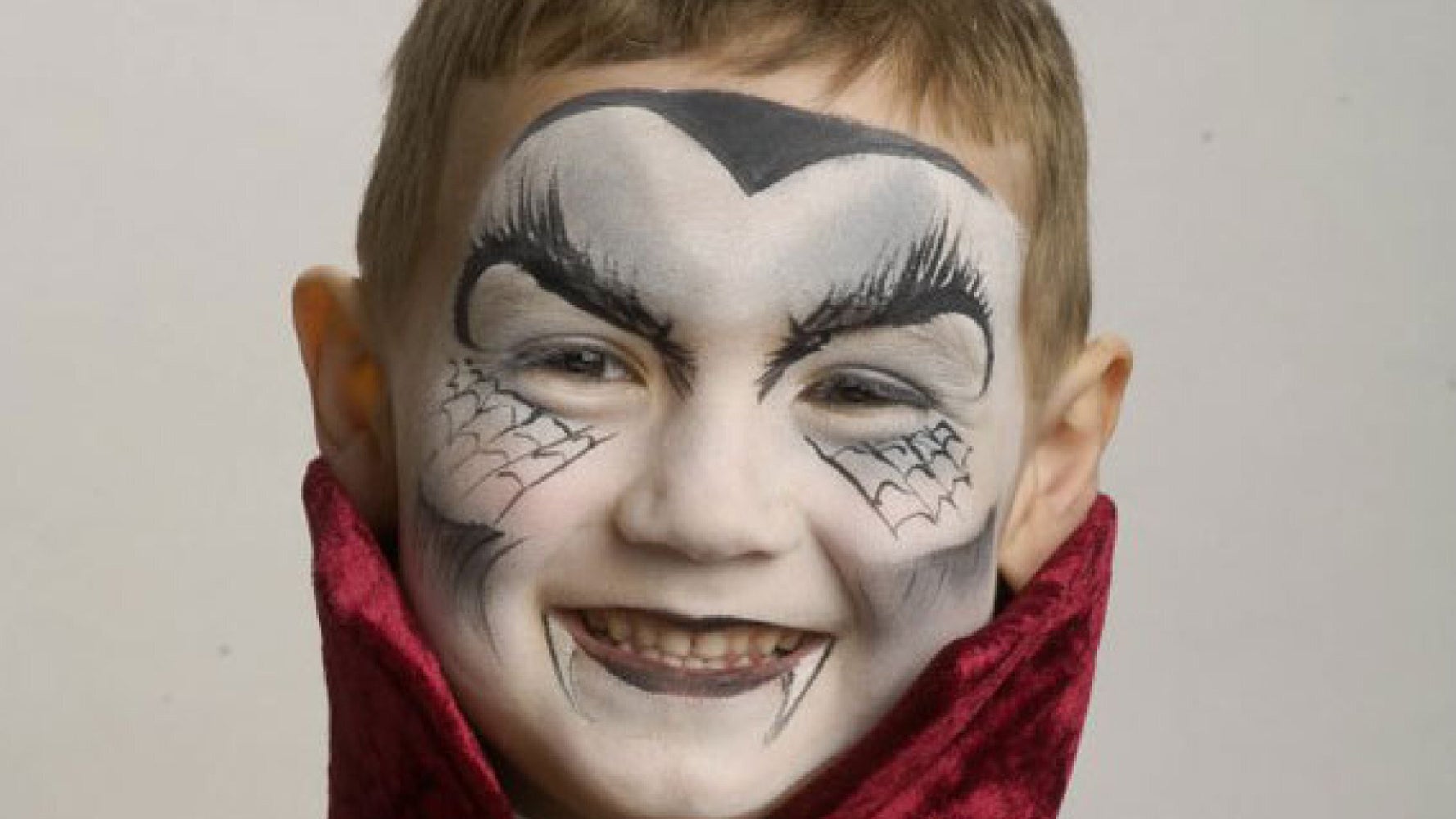 vampire face paint for kids