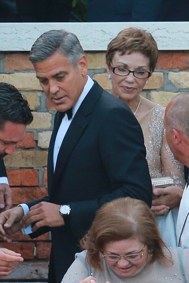 VENICE 27 SEPTEMBER 2014 GEORGE CLOONEY GOES TO GET MARRIED NO EXCLUSIVE GEORGE CLOONEY