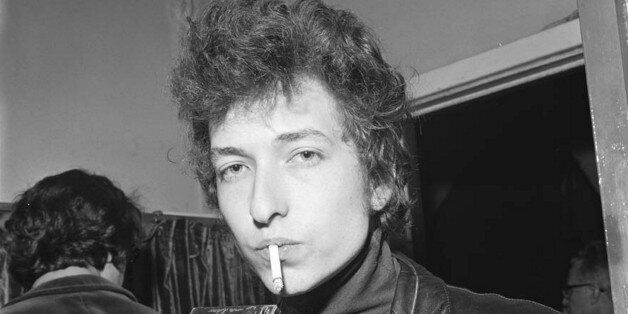 Bob Dylan backstage at his famous Manchester Free Trade Hall Concert in 1966. Red Tory?