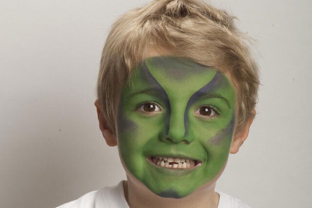 Face Painting Ideas: Alien