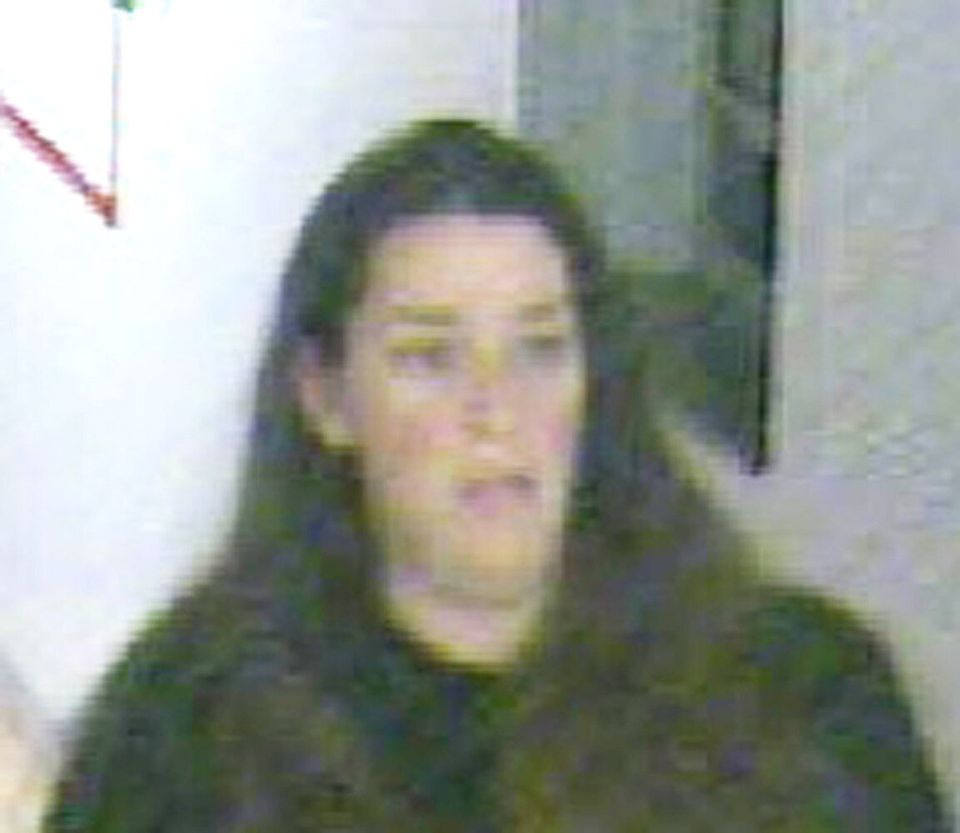 CCTV Images showed Ms Bevan leaving hospital