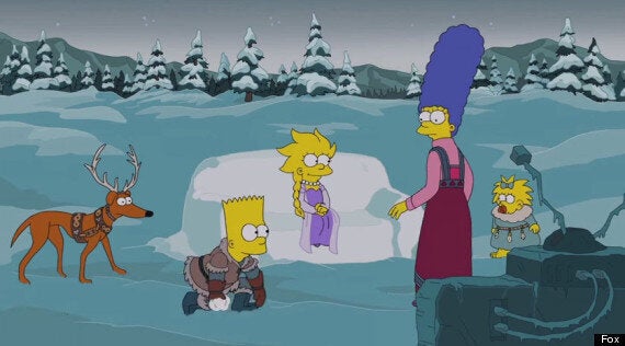 The Simpsons Christmas Couch Gag Features Lisa Simpson Playing