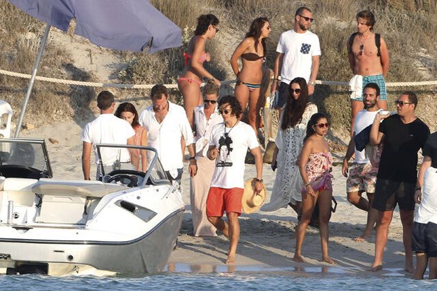 Orlando Bloom Partying With Swedish Model Lykke Glommen In Ibiza ...