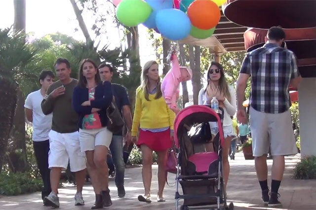 Baby Floats Away On Balloons In Funny Prank Video HuffPost UK