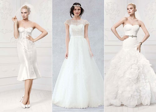 Wedding Dress Inspiration From David's Bridal Autumn/Winter 2014 | HuffPost  UK Style