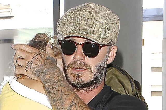 David Beckham left with bleeding nose after playful scuffle with daughter  Harper | Celebrity News | Showbiz & TV | Express.co.uk