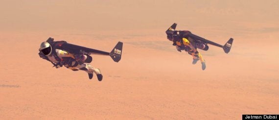 Flying with Incredible Real-Life Jetpacks in Dubai