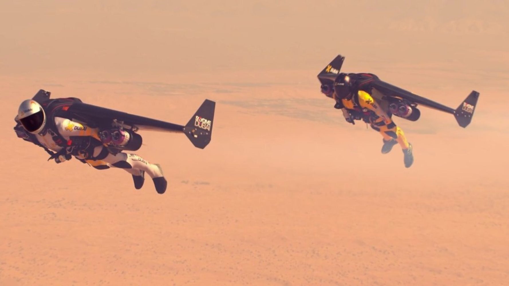 Jetpacks are real. And they're awesome