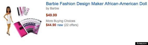 Barbie Fashion Design Maker African-American Doll 