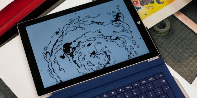 Ditto Press bring design to life on Microsoft Surface Pro 3