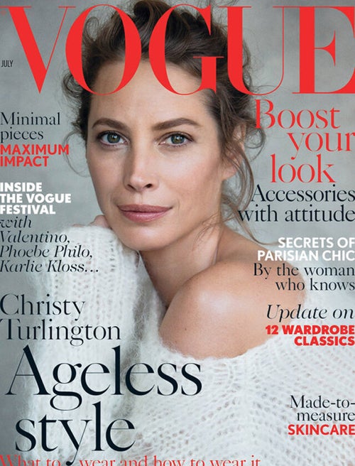 Christy Turlington Burns' Vogue Cover Proves Actually Some People