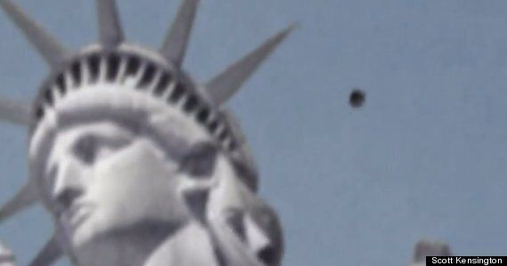 UFO Spotted Hovering Over Statue Of Liberty In New York | HuffPost UK