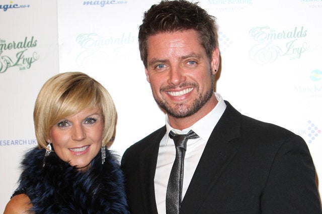 Keith Duffy and his wife Lisa