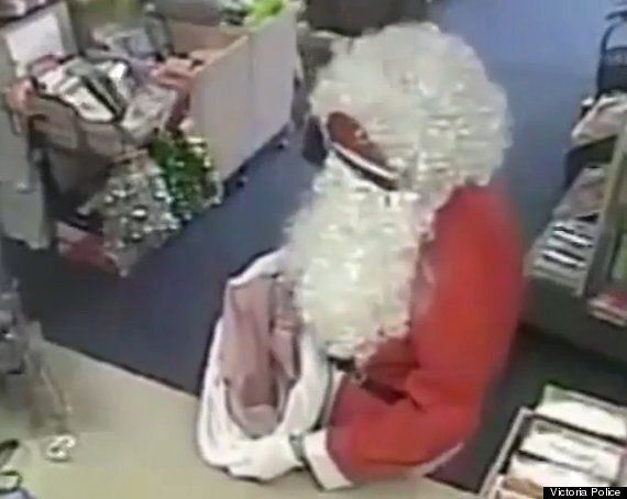 Robber Bad Santa