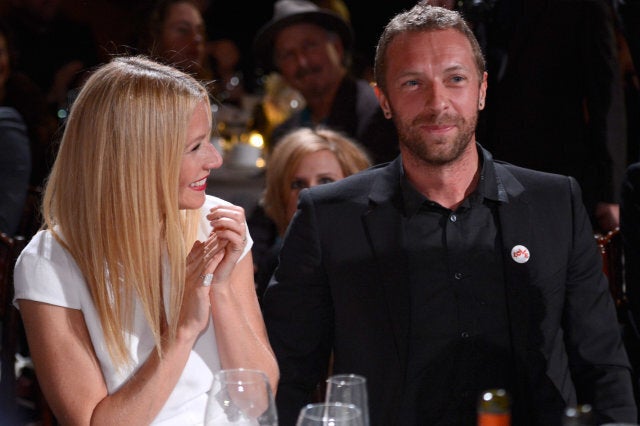 BEVERLY HILLS, CA - JANUARY 11: Gwyneth Paltrow and Chris Martin attend the 3rd annual Sean Penn & Friends HELP HAITI HOME Gala benefiting J/P HRO presented by Giorgio Armani at Montage Beverly Hills on January 11, 2014 in Beverly Hills, California. (Photo by Kevin Mazur/Getty Images for J/P Haitian Relief Organization)