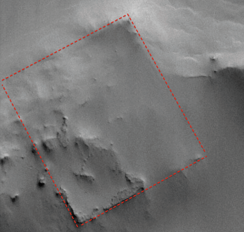 There Is A Castle On Mars