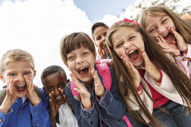 School children