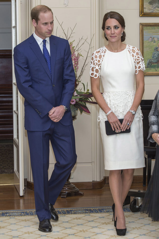 kate middleton ivory dress