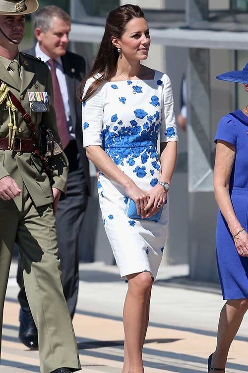 Kate Middleton Wows In Floral Dress During Visit To Air Force Base | HuffPost UK Style