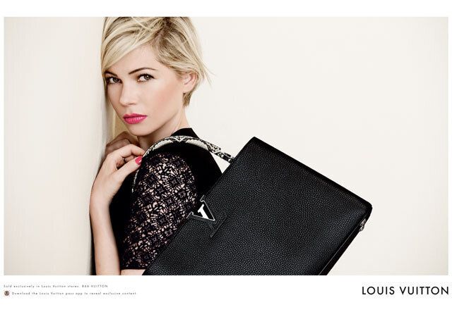 Louis Vuitton x Michelle Williams Fall Winter 2014 Ad Campaign
