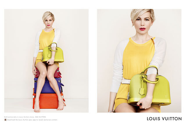 LOUIS VUITTON  Fashion  MICHELLE WILLIAMS NEW AD CAMPAIGN FEAT THE  CAPUCINES