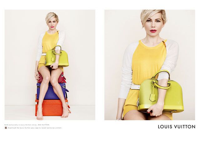 Michelle Williams Full Louis Vuitton Campaign, Pictures