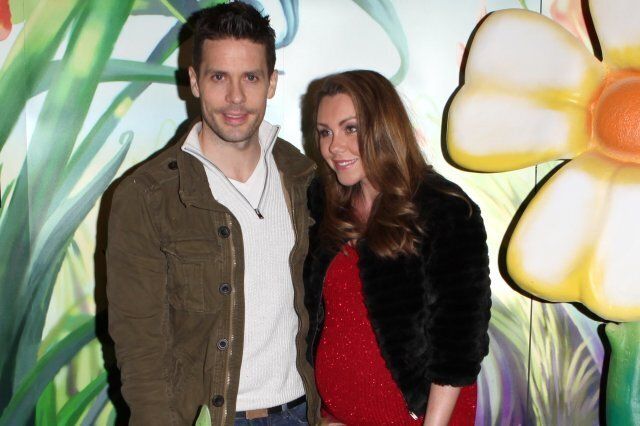 Michelle Heaton and Hugh Hanley expect son to be born soon - before scheduled Caesarean