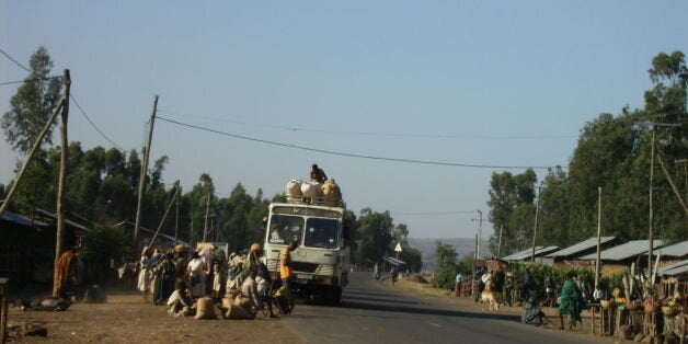 The man was shot in the north western Ethiopian city of Bahir Dar (file picture)