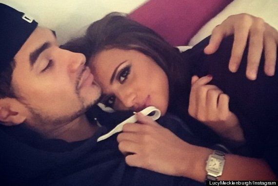 Louis Smith Lucy Mecklenburgh Confirm Romance With Intimate Instagram Snap Picture Huffpost