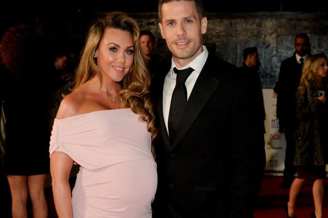LONDON, ENGLAND - JANUARY 22: Michelle Heaton (L) and Hugh Hanley attend the National Television Awards at the 02 Arena on January 22, 2014 in London, England. (Photo by David M. Benett/Getty Images)