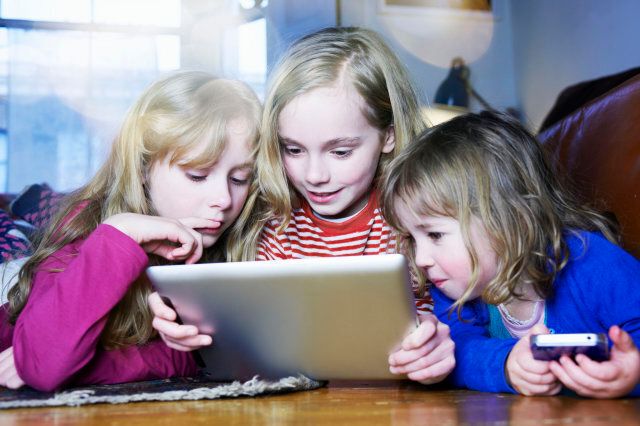 Children and digital gadgets
