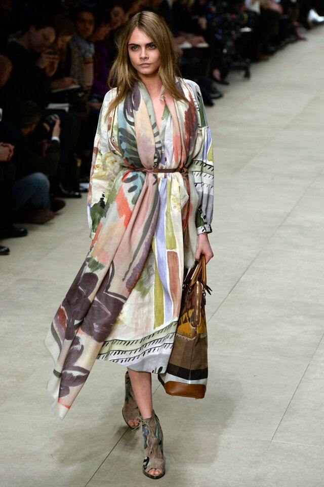Fall 2014 Trend: How to Wear a Scarf With a Belt Like Burberry