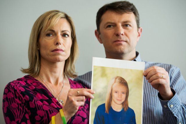 Parents of missing girl Madeleine McCann, Kate (L) and Gerry McCann (R)