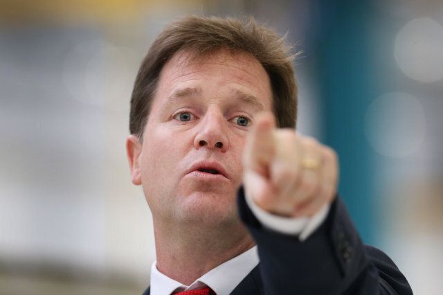 Deputy Prime Minister Nick Clegg